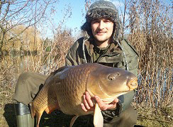 27.6lb Common Carp Caught 25/02/12
