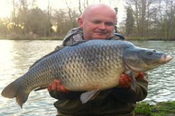 25lb Common Carp Caught 28/01/14
